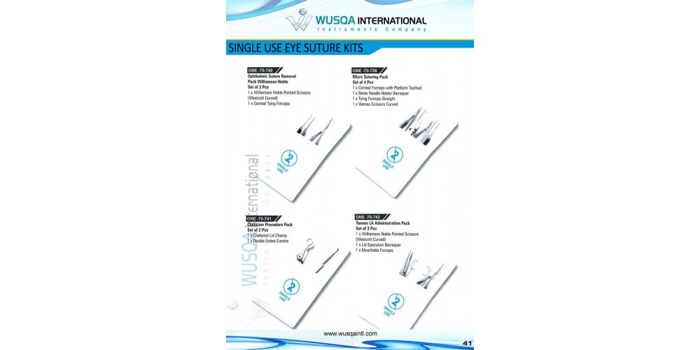 Single Use Eye Instruments